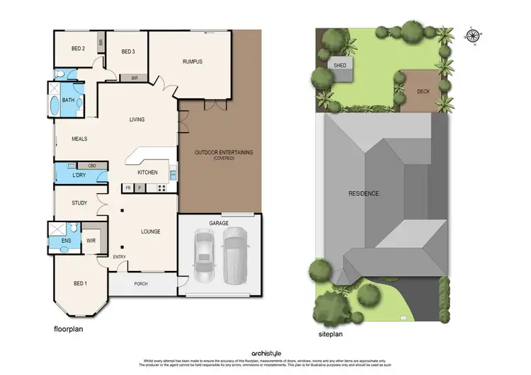Floorplan of Homely house listing, 15 Riverglen Road, Berwick VIC 3806