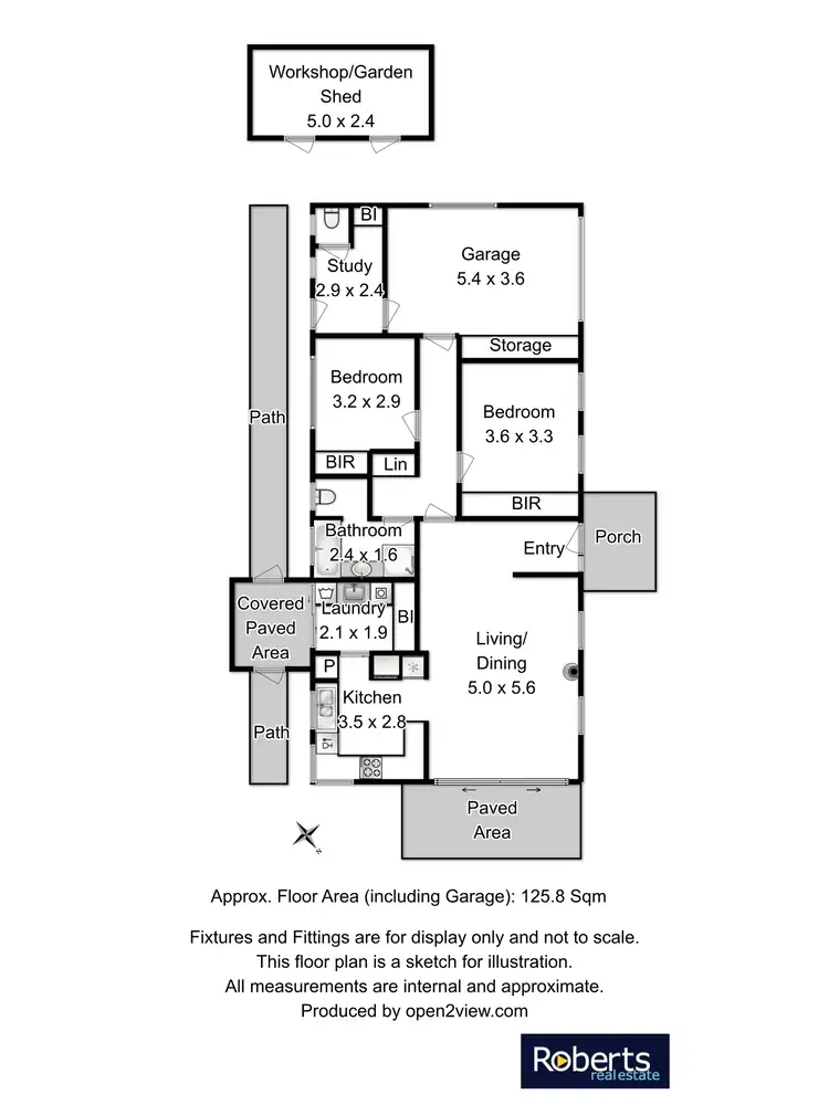 Floorplan of Homely house listing, Unit 1 55 Redwood Road, Kingston TAS 7050