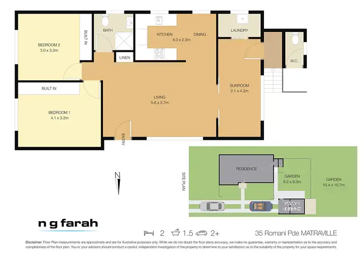Floorplan of Homely house listing, 35 Romani Parade, Matraville NSW 2036