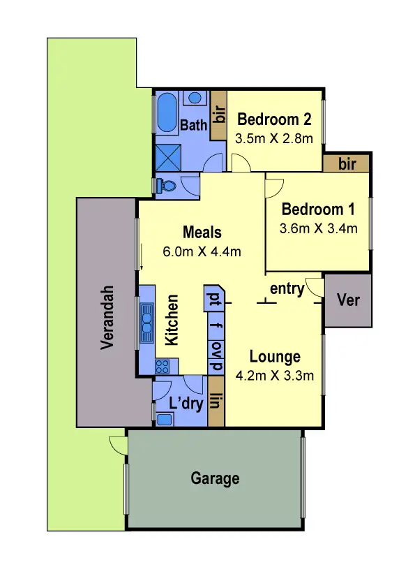 Floorplan of Homely unit listing, 5/29 Davidson Street, Reservoir VIC 3073
