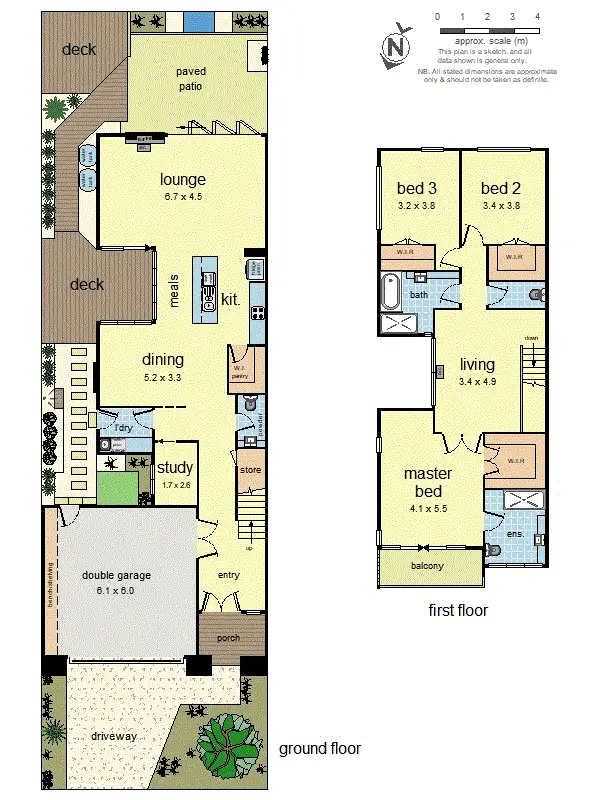Floorplan of Homely house listing, 2a Roseberry Avenue, Chelsea VIC 3196