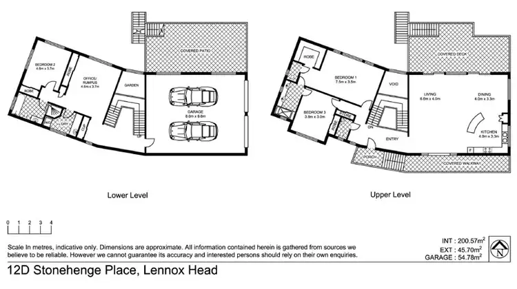 Floorplan of Homely house listing, 12D Stonehenge Place, Lennox Head NSW 2478
