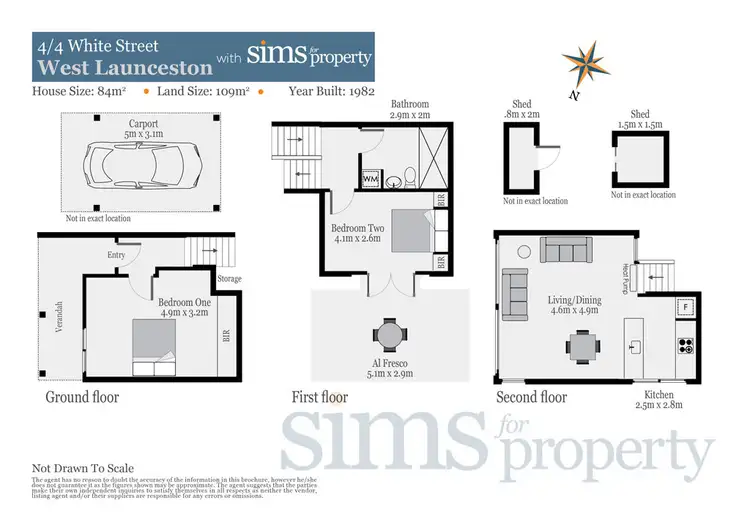 Floorplan of Homely house listing, 4/4 White Street, West Launceston TAS 7250