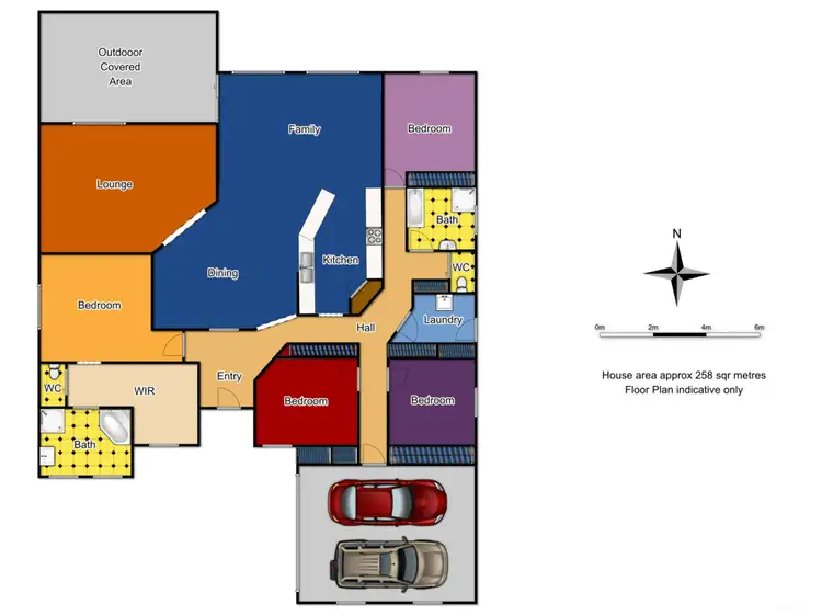Floorplan of Homely house listing, 6 Greerlyn Way, Orange NSW 2800