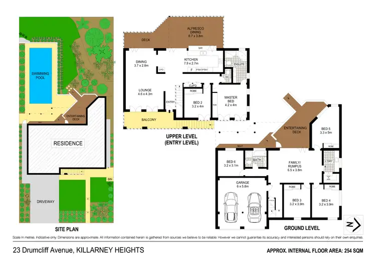 Floorplan of Homely house listing, 23 Drumcliff Avenue, Killarney Heights NSW 2087