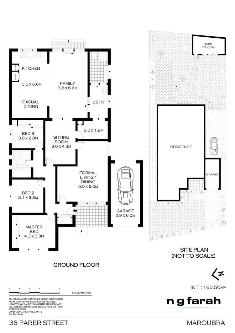 Floorplan of Homely house listing, 36 Parer Street, Maroubra NSW 2035