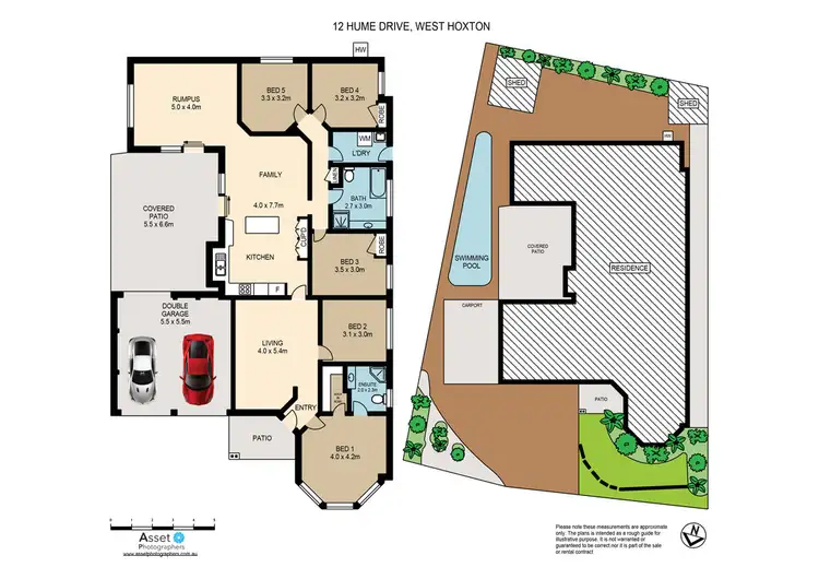 Floorplan of Homely house listing, 12 Hume Drive, West Hoxton NSW 2171