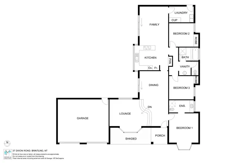 Floorplan of Homely house listing, 37 Dixon Road, Braitling NT 870