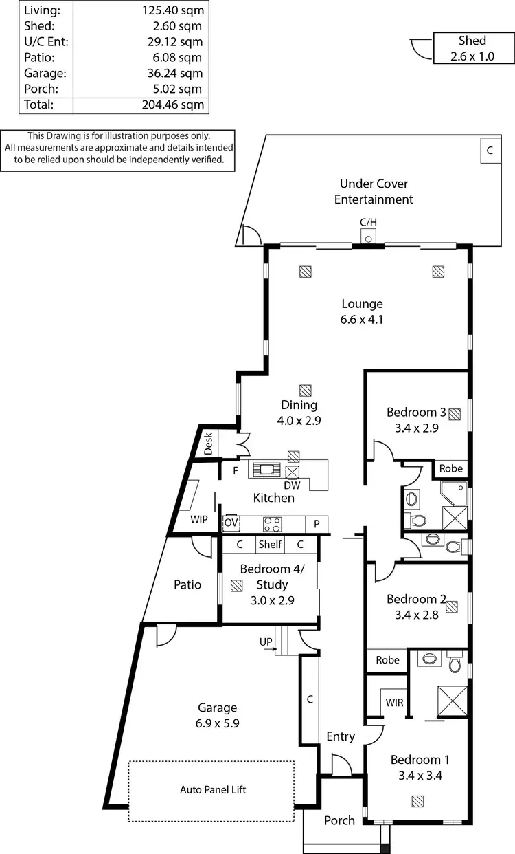 Floorplan of Homely house listing, 2A Shalford Terrace, Campbelltown SA 5074