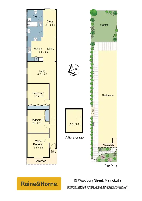 Floorplan of Homely house listing, 19 Woodbury Street, Marrickville NSW 2204