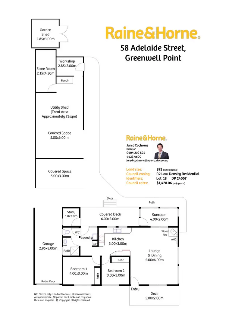 Floorplan of Homely house listing, 58 Adelaide Street, Greenwell Point NSW 2540