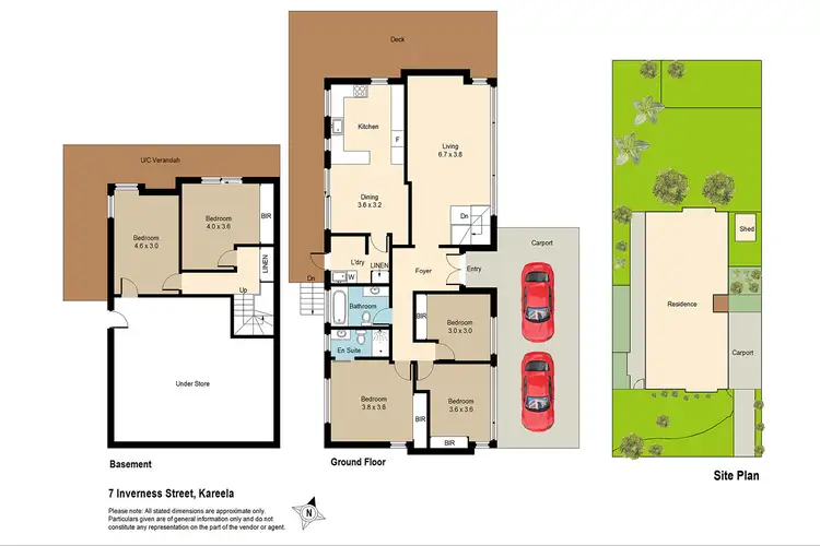 Floorplan of Homely house listing, 7 Inverness Place, Kareela NSW 2232