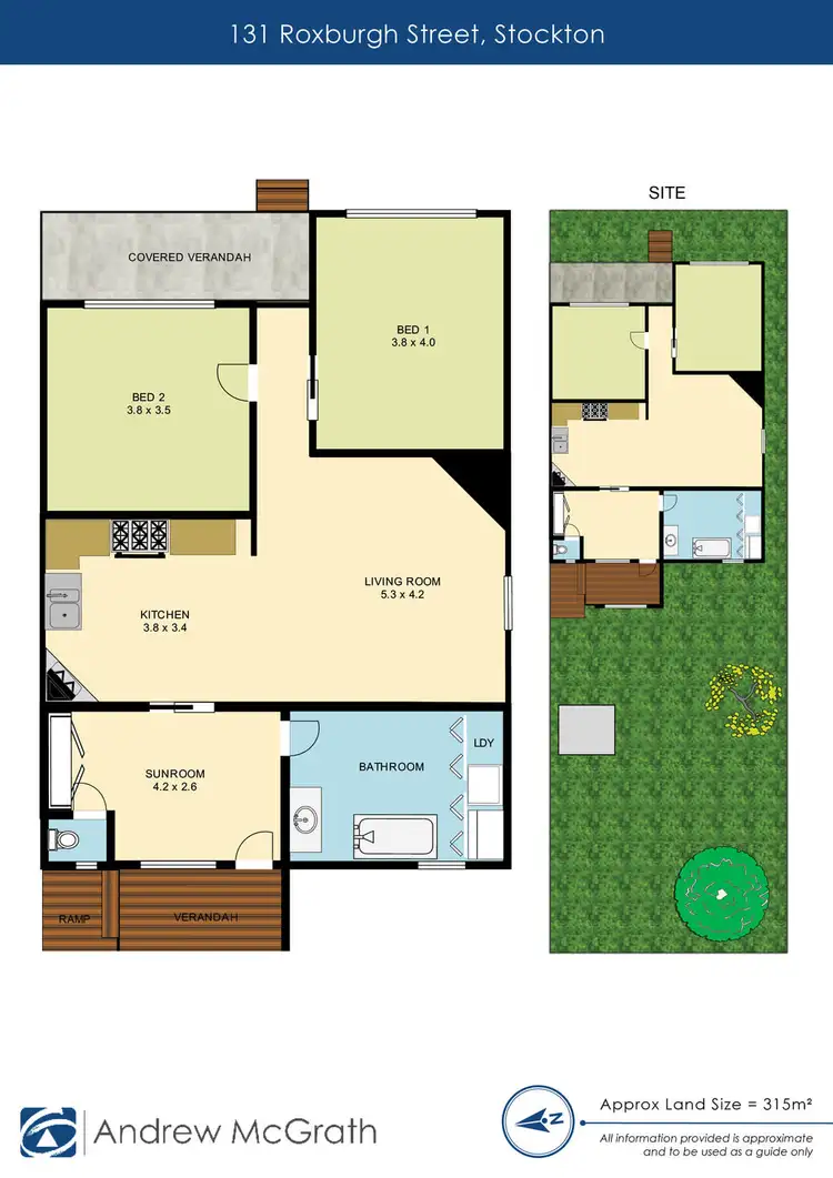 Floorplan of Homely house listing, 131 Roxburgh Street, Stockton NSW 2295