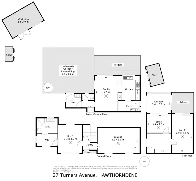 Floorplan of Homely house listing, 27 Turners Avenue, Hawthorndene SA 5051