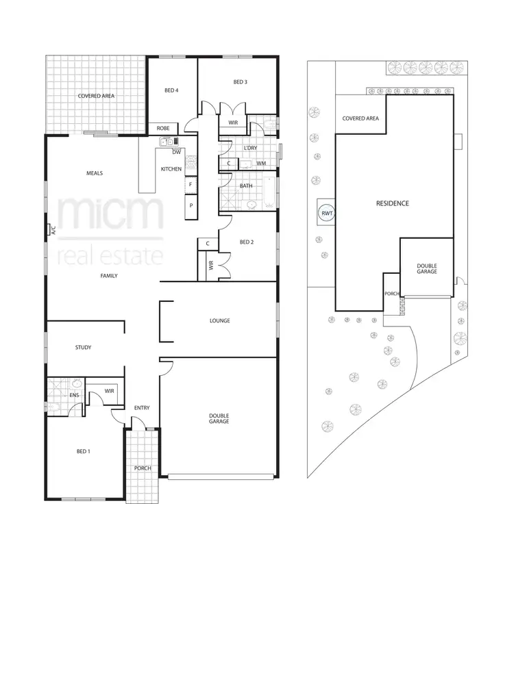 Floorplan of Homely house listing, 27 Penrose Promenade, Tarneit VIC 3029