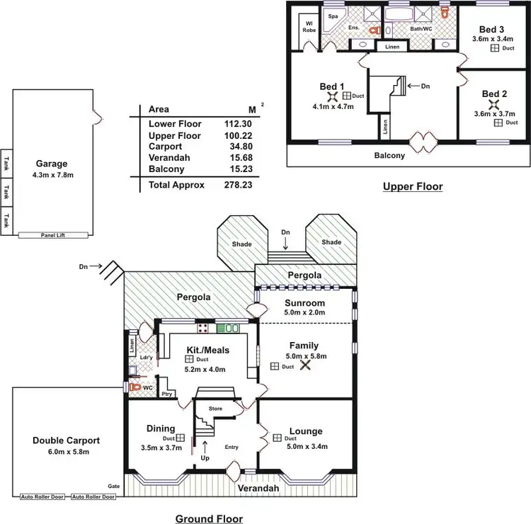 Floorplan of Homely house listing, 14 Allwood Drive, Gawler East SA 5118