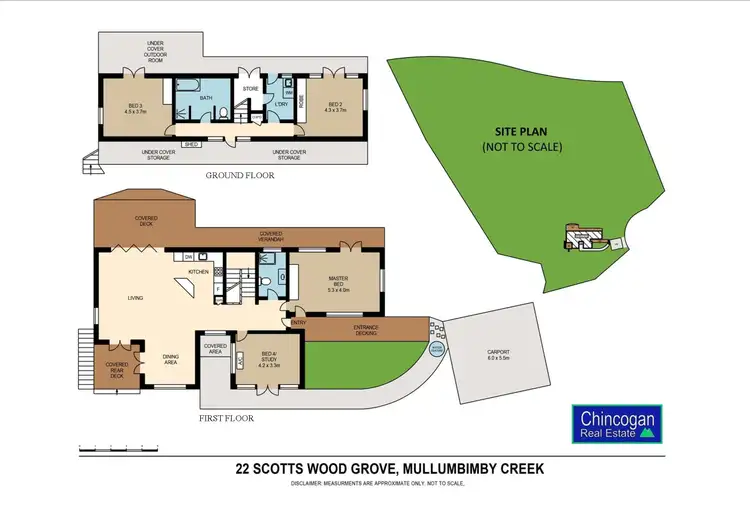 Floorplan of Homely house listing, 22 Scotts Wood Grove, Mullumbimby NSW 2482