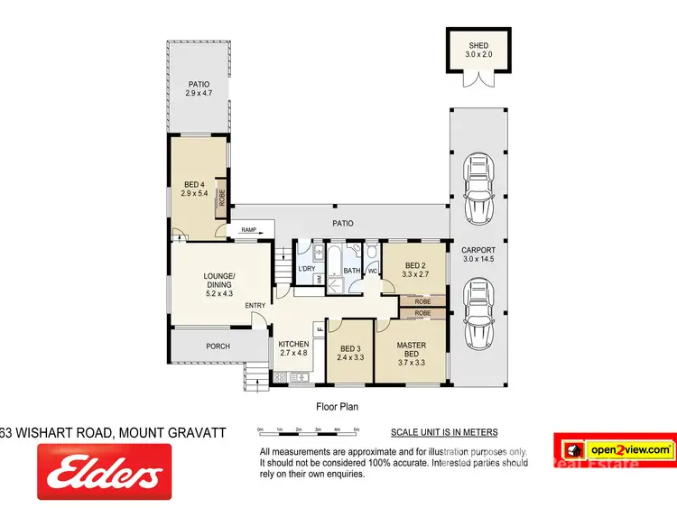 Floorplan of Homely house listing, 163 WISHART ROAD, Upper Mount Gravatt QLD 4122