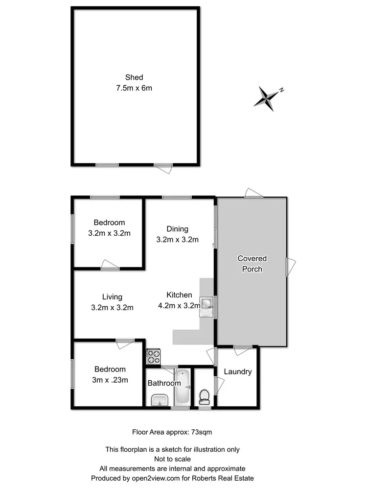 Floorplan of Homely house listing, 3 Acacia Street, Primrose Sands TAS 7173