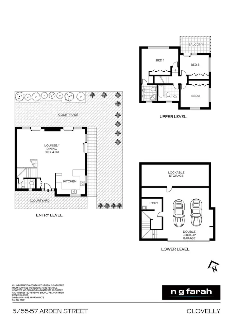 Floorplan of Homely townhouse listing, 5/55-57 Arden Street, Clovelly NSW 2031