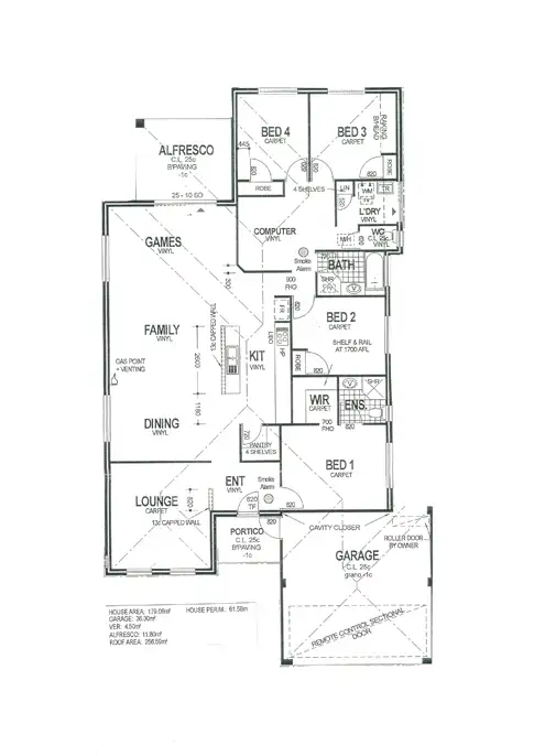 Floorplan of Homely house listing, 1 Kirra Road, Secret Harbour WA 6173