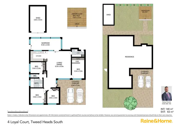 Floorplan of Homely house listing, 4 Loyal Court, Tweed Heads South NSW 2486