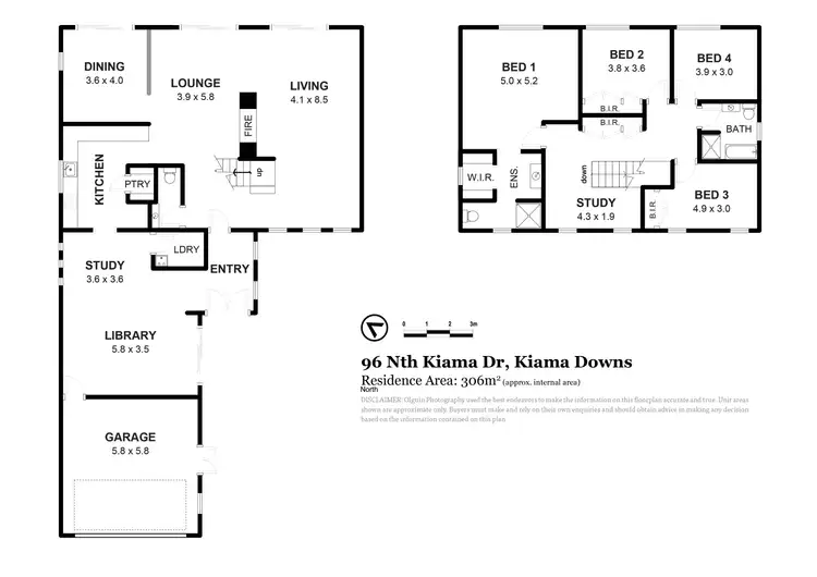Floorplan of Homely house listing, 96 North Kiama Drive, Kiama Downs NSW 2533