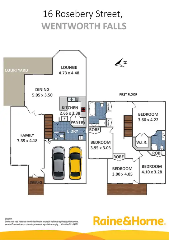 Floorplan of Homely house listing, 16 Rosebery Street, Wentworth Falls NSW 2782