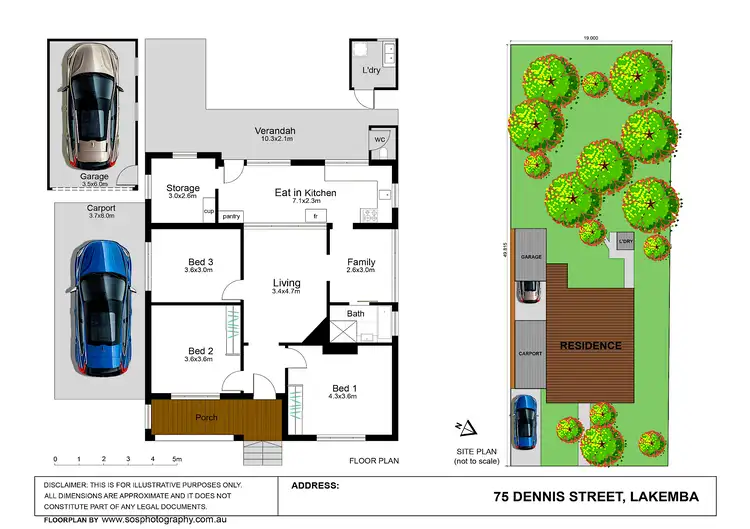 Floorplan of Homely house listing, 75 Dennis Street, Lakemba NSW 2195