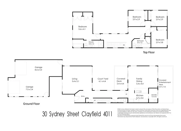 Floorplan of Homely house listing, 30 Sydney Street, Clayfield QLD 4011