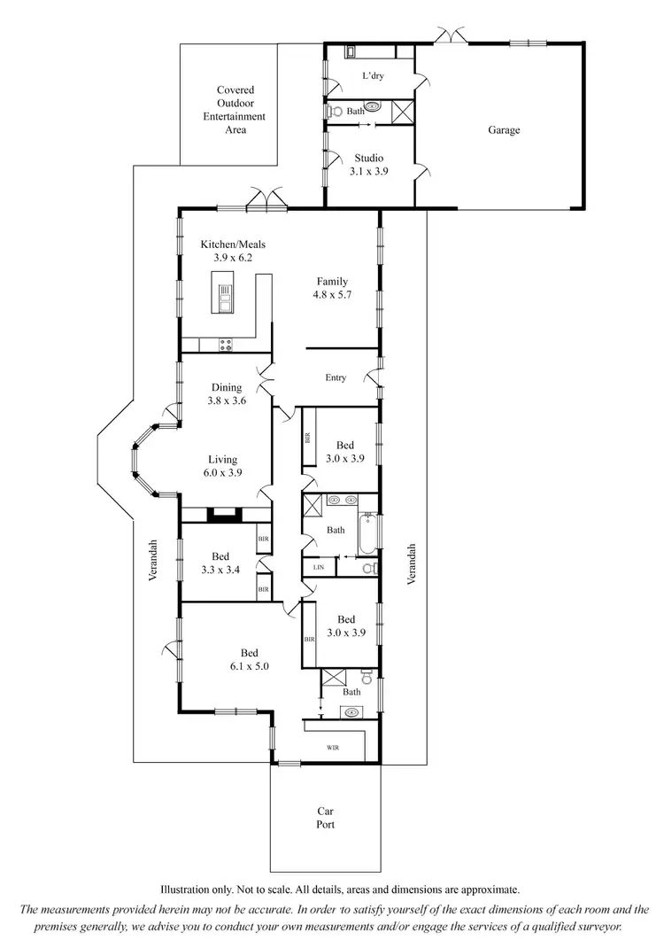 Floorplan of Homely house listing, 49-53 Fawkner Cres, Hurstbridge VIC 3099