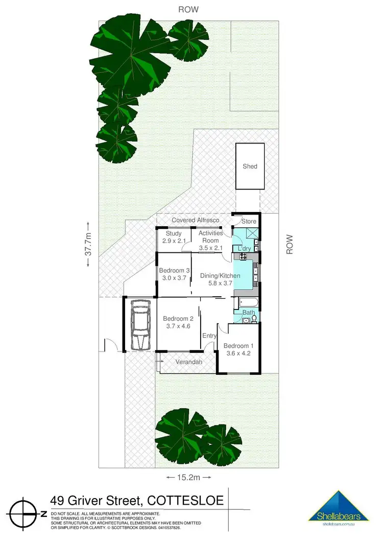 Floorplan of Homely house listing, 49 Griver Street, Cottesloe WA 6011