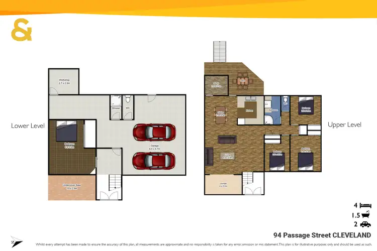 Floorplan of Homely house listing, 94 Passage Street, Cleveland QLD 4163