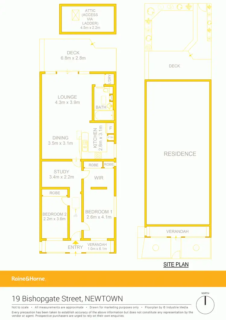 Floorplan of Homely house listing, 19 Bishopgate Street, Newtown NSW 2042