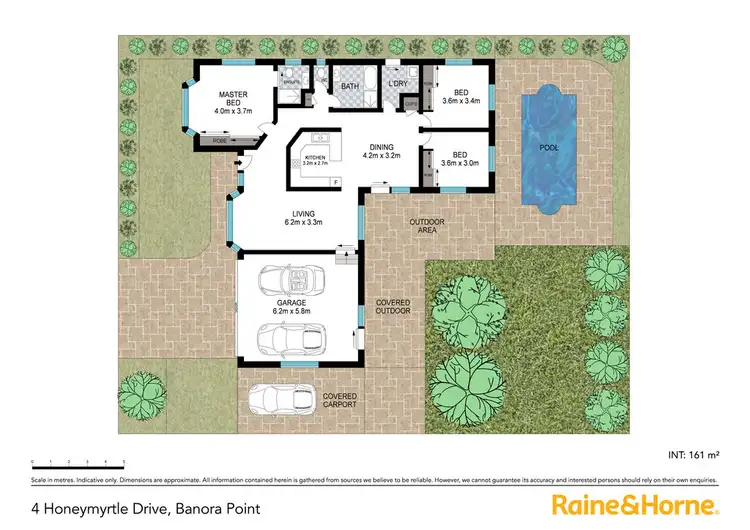 Floorplan of Homely house listing, 4 Honeymyrtle Drive, Banora Point NSW 2486