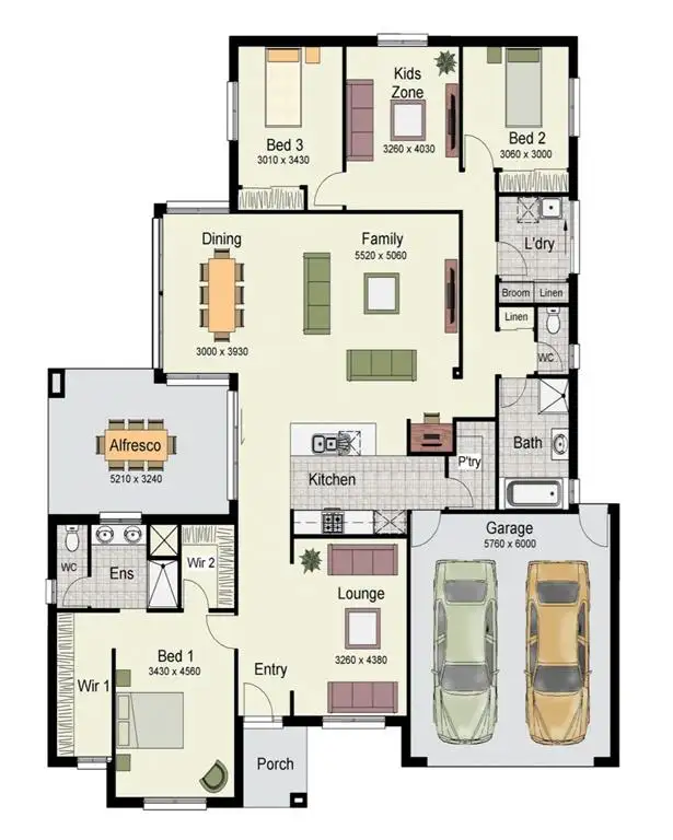 Floorplan of Homely house listing, Lot 68 Emery Place, Tumut NSW 2720