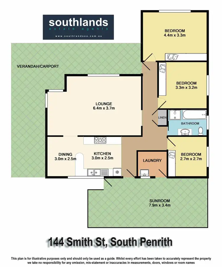 Floorplan of Homely house listing, 144 Smith Street, South Penrith NSW 2750