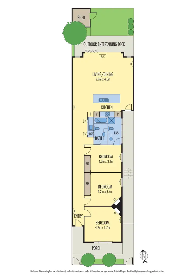 Floorplan of Homely house listing, 10 Collins Street, Williamstown VIC 3016