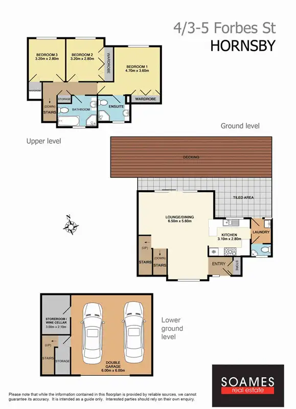 Floorplan of Homely house listing, 4/3-5 Forbes Street, Hornsby NSW 2077