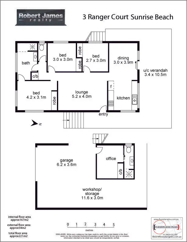 Floorplan of Homely house listing, 3 Ranger Court, Sunrise Beach QLD 4567