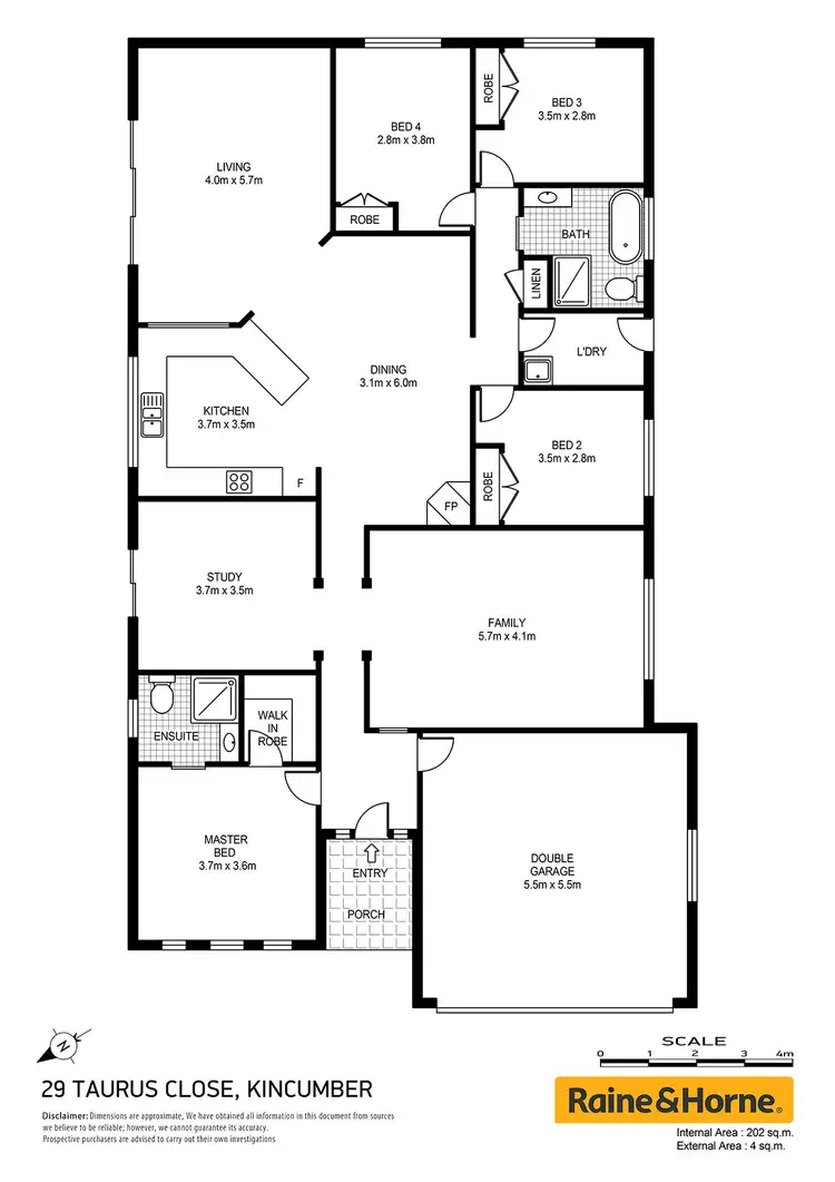 Floorplan of Homely house listing, 29 Taurus Close, Kincumber NSW 2251