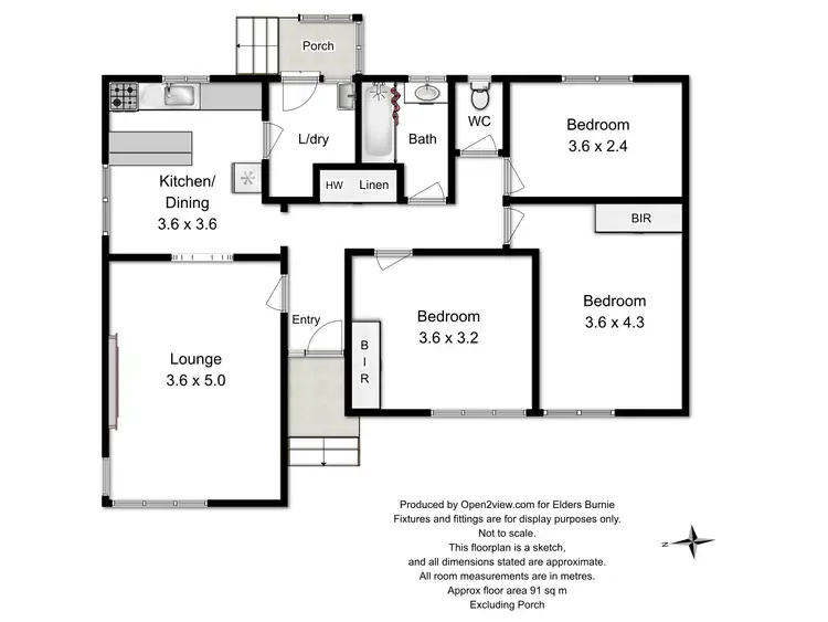 Floorplan of Homely house listing, 75 Madden Street, Acton TAS 7320