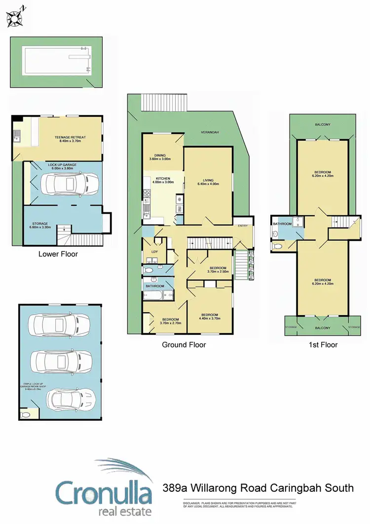 Floorplan of Homely house listing, 389A Willarong Road, Caringbah South NSW 2229