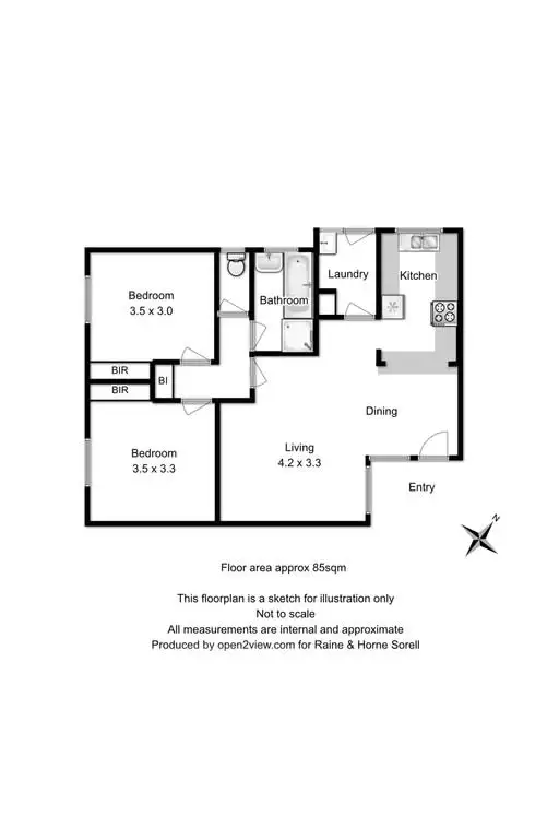 Floorplan of Homely house listing, Unit 7/11 Toongabbie Street, Midway Point TAS 7171