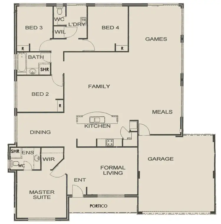 Floorplan of Homely house listing, 20 Georgette Court, Falcon WA 6210