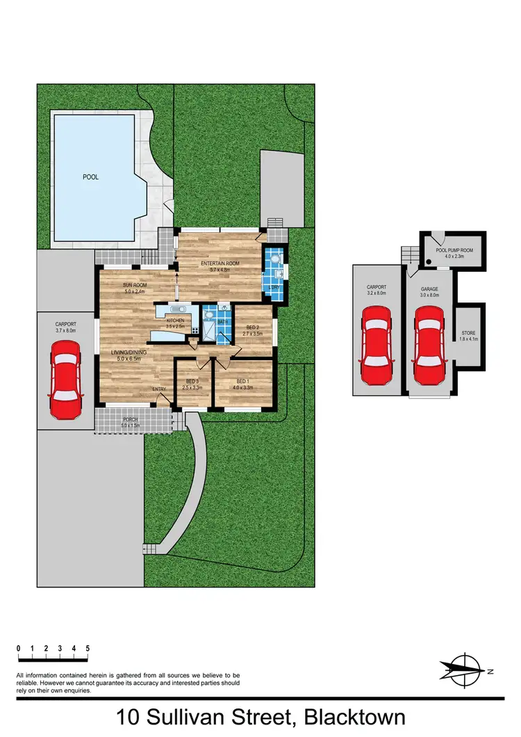 Floorplan of Homely house listing, 10 Sullivan Street, Blacktown NSW 2148