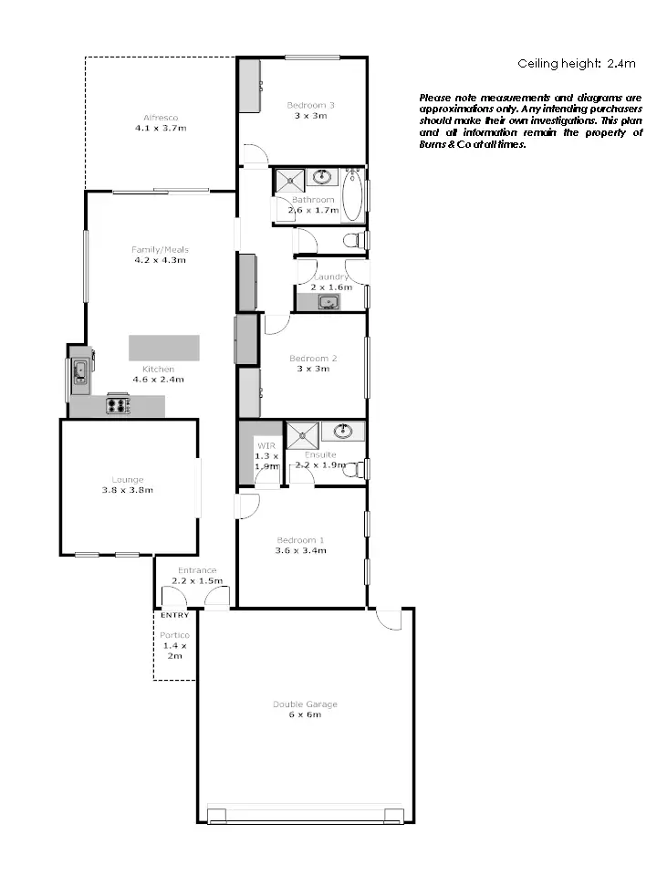 Floorplan of Homely house listing, 32 Sherring Way, Mildura VIC 3500