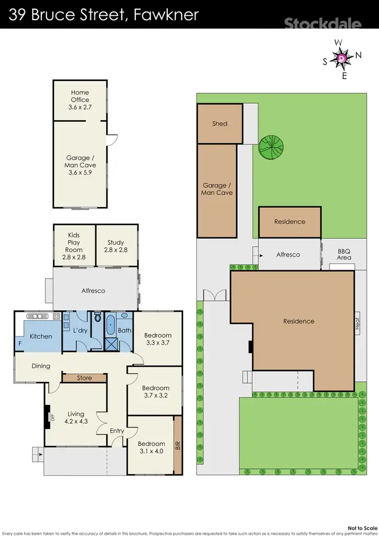 Floorplan of Homely house listing, 39 Bruce Street, Fawkner VIC 3060