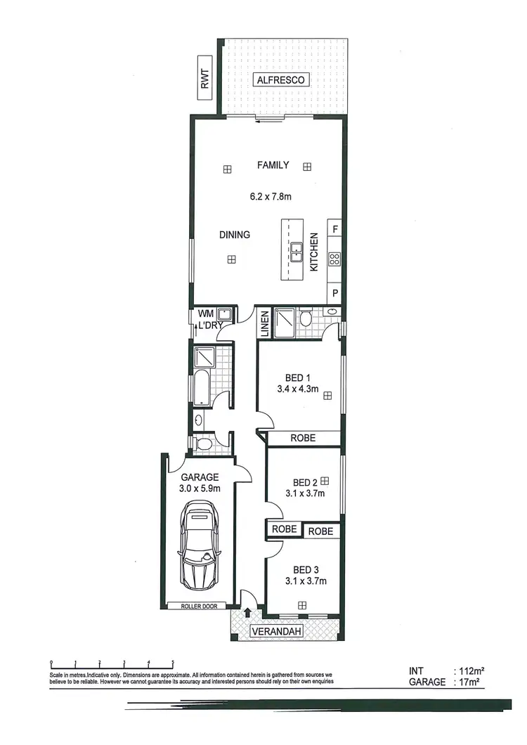 Floorplan of Homely house listing, 7b Stock Avenue, Campbelltown SA 5074