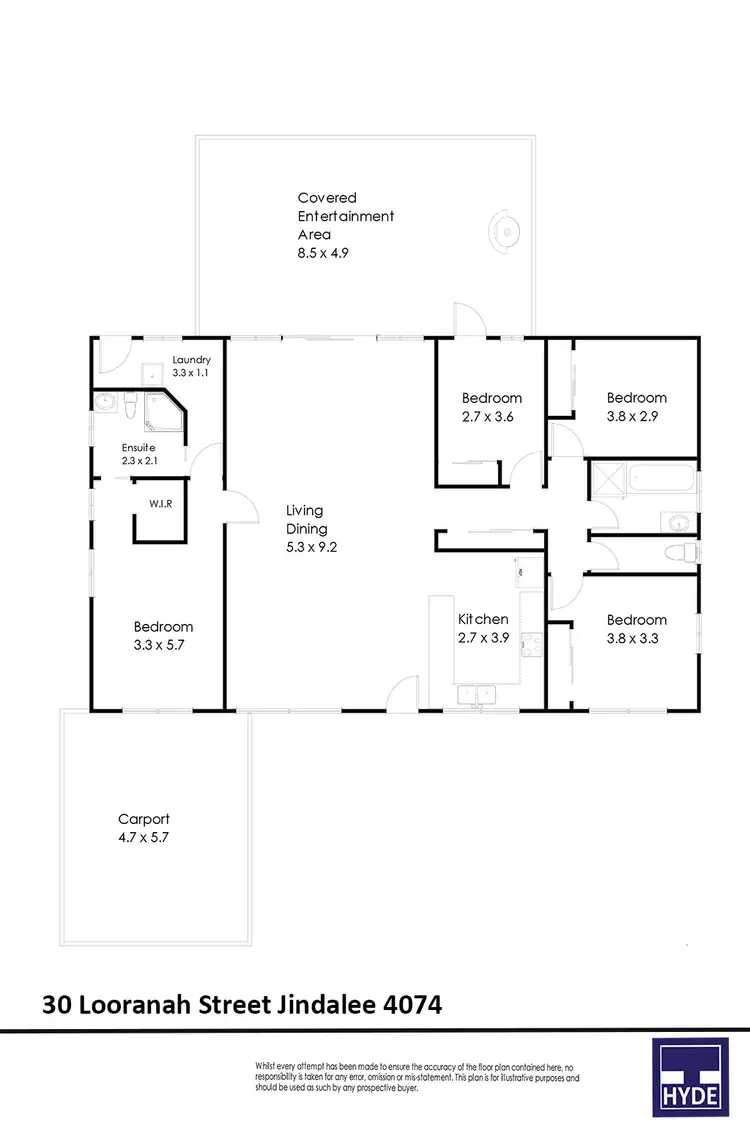 Floorplan of Homely house listing, 30 Looranah Street, Jindalee QLD 4074